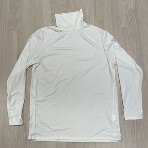 Large Brand New Men’s White Turtleneck Sweater